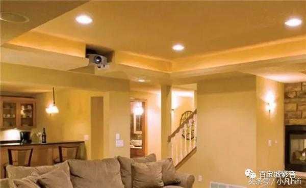 几种融入客厅的家用投影机安装方案