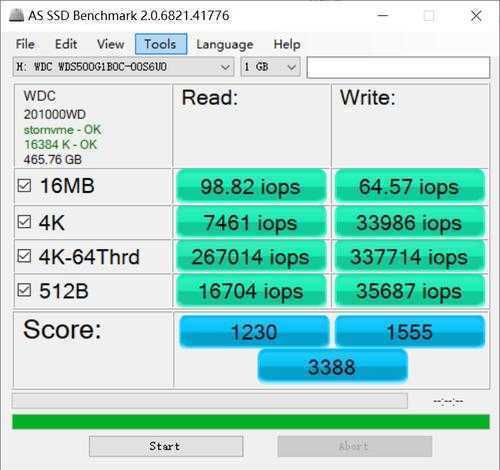 更亲民的NVMe SSD 西部数据蓝盘SN500 固态硬盘评测