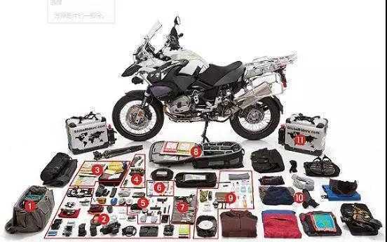 干货：骑摩托车举行远程旅行的装备清单，建议骑友保留